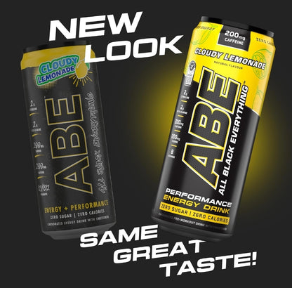 Applied Nutrition ABE pre workout cans 12 pack 330ml cloudy lemonade