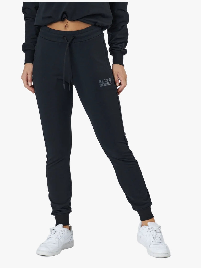 Better Bodies Emprie Joggers Black/Grey