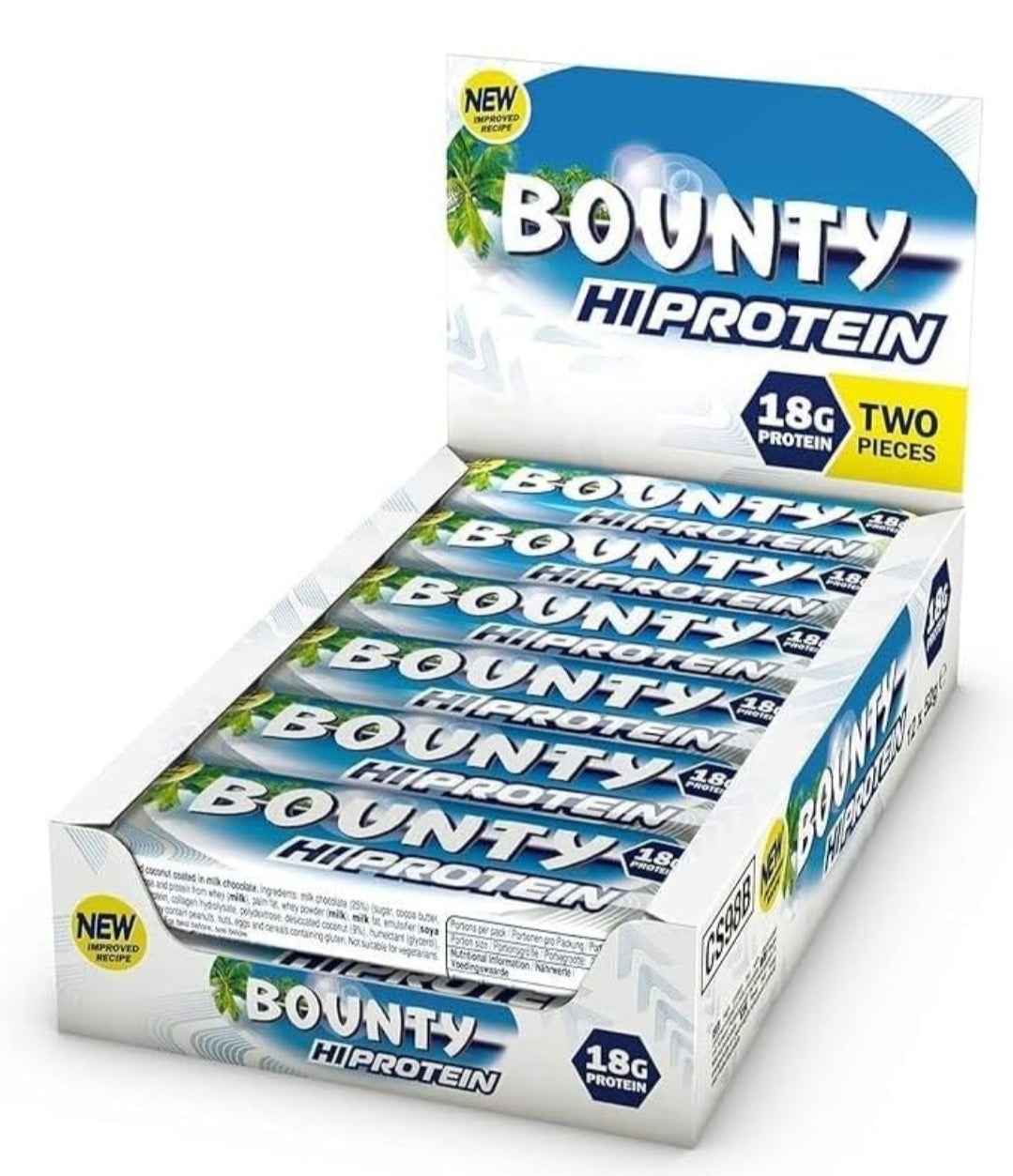 Bounty Protein Bars (12×52g)